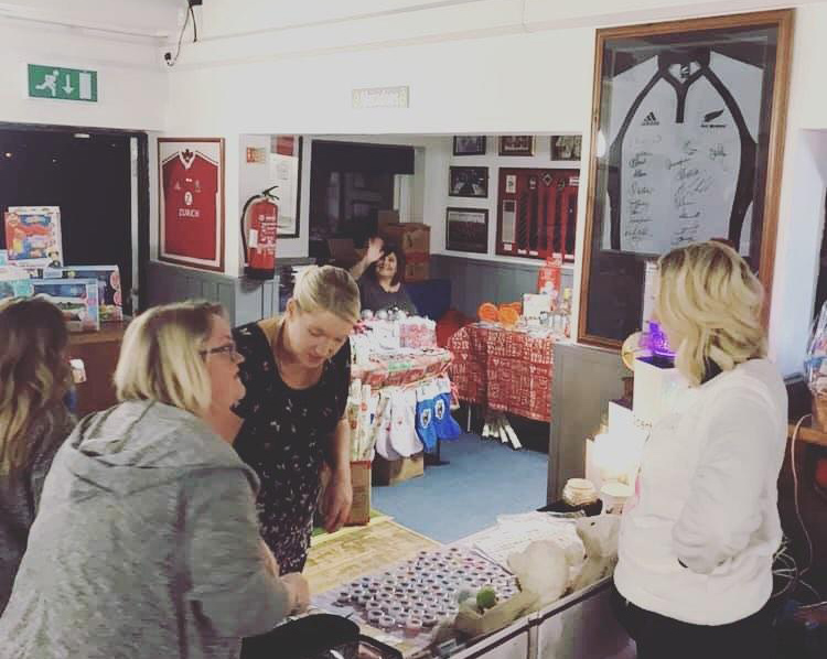 Coach gesturing enthusiastically at Canvey RUFC