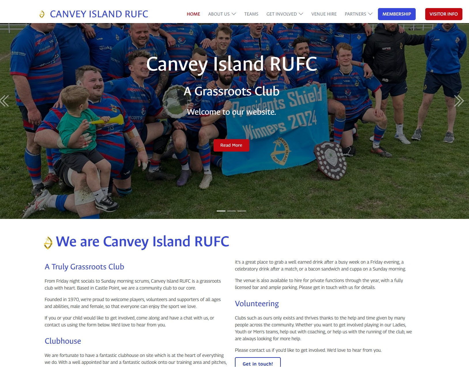Canvey Island RUFC Club site preview